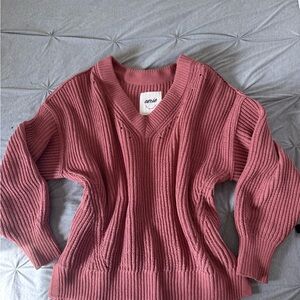 Aerie Women's Pink Sweater